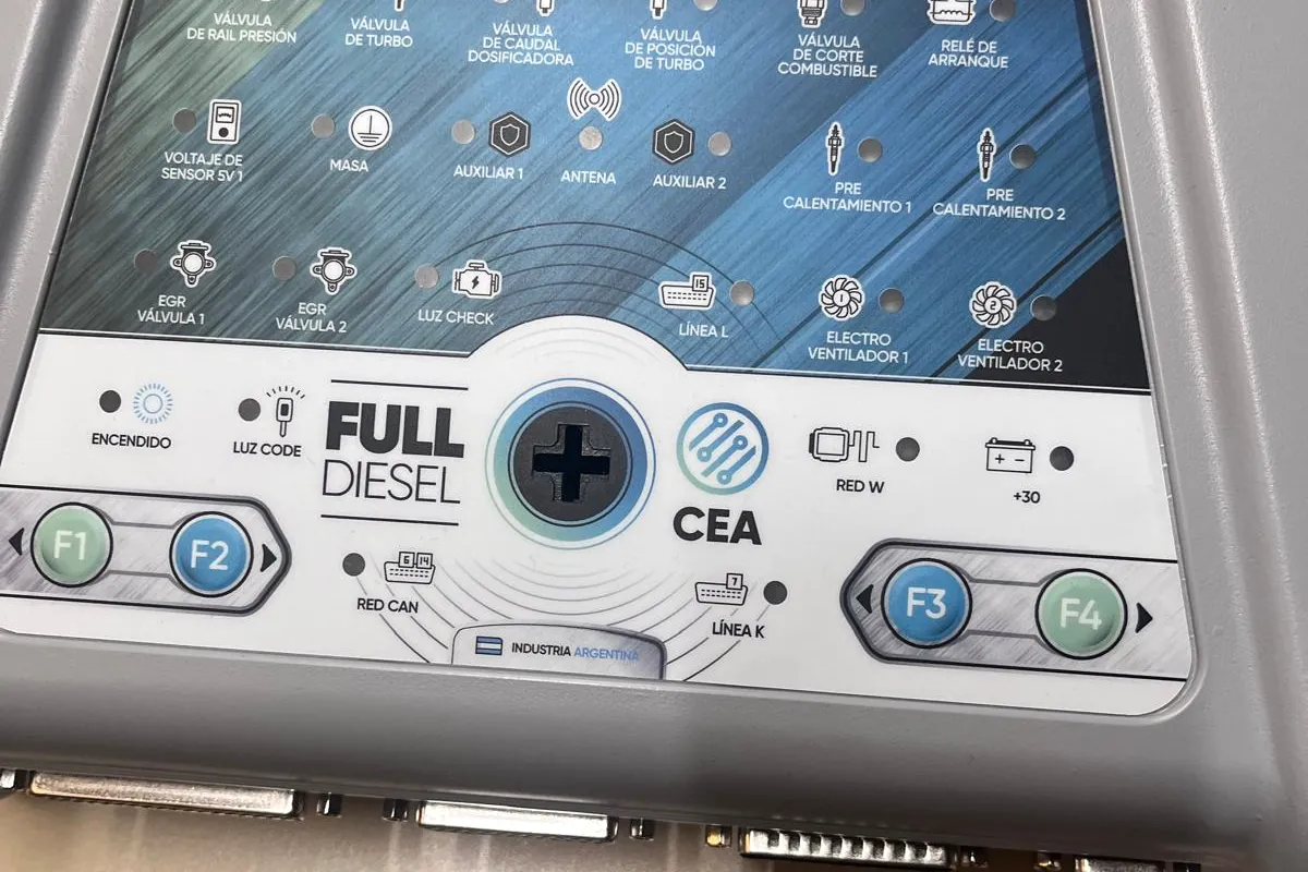 Panel del banco de diagnóstico CEA Full Diesel